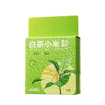 维利亚3.0品质|白茶小米植物猫砂