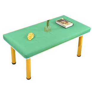 幼儿园桌布防水防油免洗长方形纯色简约画画小学生课桌套罩桌子布