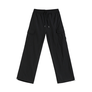 MRCYC日系慵懒风工装裤男夏季宽松阔腿长裤子韩系潮流直筒休闲裤