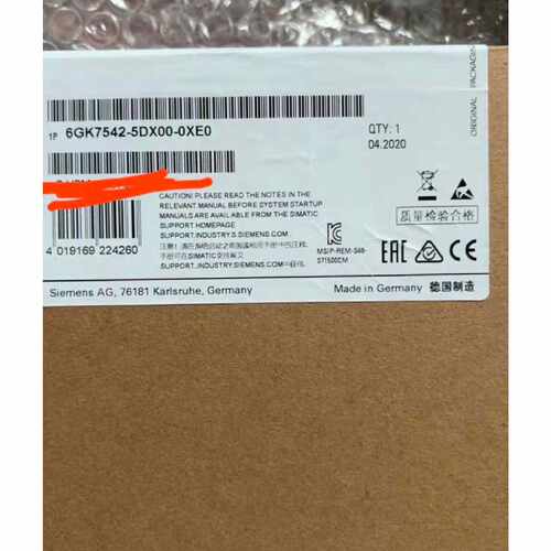 询价6GK7542-5DX00-0XE0 未封，