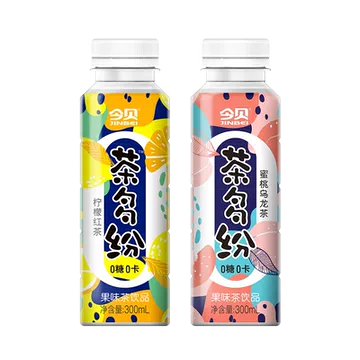 今贝茶多纷无糖果茶0糖0卡*10瓶