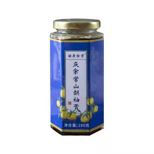 胡庆余堂常山胡柚膏四季润喉清润滋补膏老少皆宜古法熬制冲调饮用