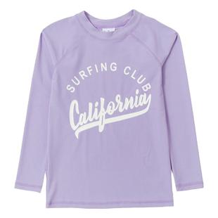 Blowind儿童泳衣女童分体防晒长袖泳衣学生中大童男孩泳裤泡温泉