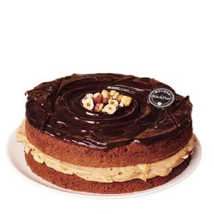 黑池烘焙熔岩榛果巧克力欧式新鲜生日蛋糕深圳广州市同城免费配送