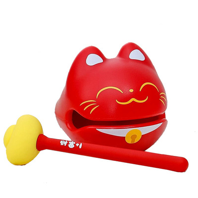 熊猫玩具儿童木鱼敲打卡皮巴拉求签龟卜解压摆件车载搞怪小马宝莉