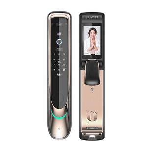 德国索克罗3D人脸掌静脉识别智能指纹锁家用防盗门密码锁可视猫眼