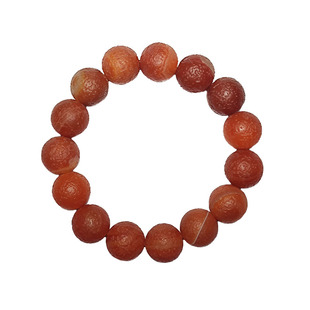 天然玛瑙手串特色编织款天珠回纹虎牙阿拉善手链文玩饰品单圈转运