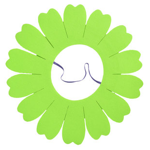 向日葵头套搞笑露脸花运动会入场开幕式道具方队道具幼儿园跳舞花