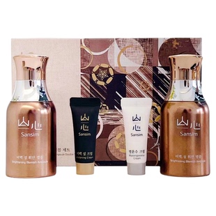 海外直邮韩国SANSIM山心华颜山参电灯泡安瓶精华液提亮肤色紧致