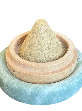 艾塔灸玉石托艾灸器具艾灸肚子