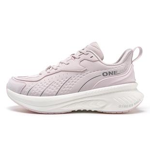 OneMix玩觅皮面跑鞋中老年健步鞋女秋冬运动休闲鞋子防滑厚底鞋子