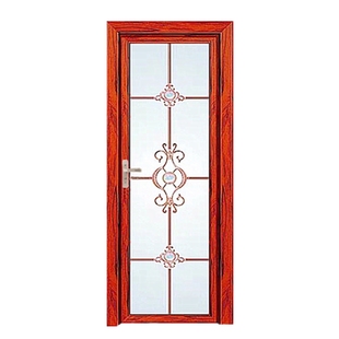 现货卫生间门洗手间厕所浴室钛镁铝合金玻璃网红简约厨房单平开门