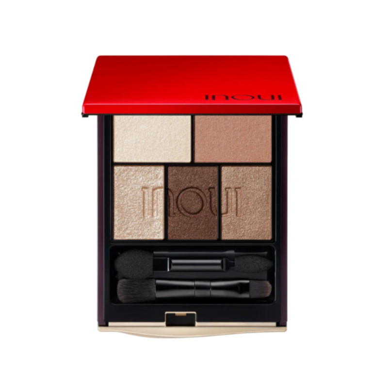 日本Shiseido/资生堂INOUI新款五色眼影珠光细闪自然易上色5g