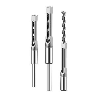 悍德威木工方孔钻头方榫钻打孔钻头钻芯木工打方形开孔器固定支架