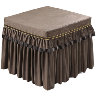 高级感烤火桌子罩套2026取暖麻将机电炉电暖桌布围罩盖正方形冬季