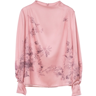 Distin Kidny/迪凯新中式国风上衣春季新款甜美减龄衬衫女