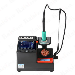 速工AIFEN A9ED彩屏曲线焊台3秒升温触点回温带休眠爱风a9焊台210