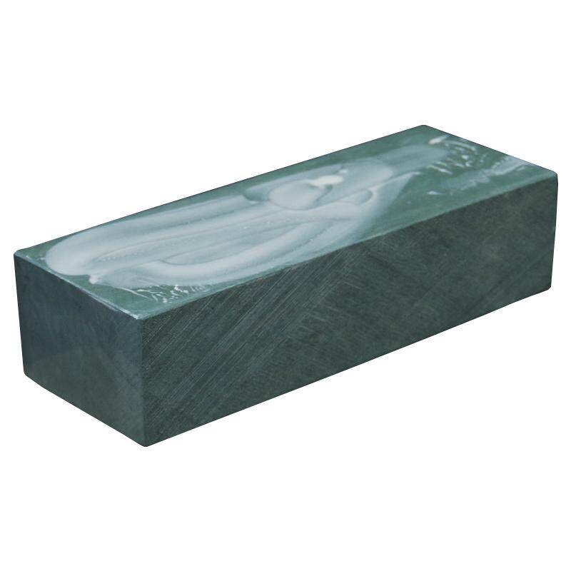 天然磨刀石滴水青大号家用油石