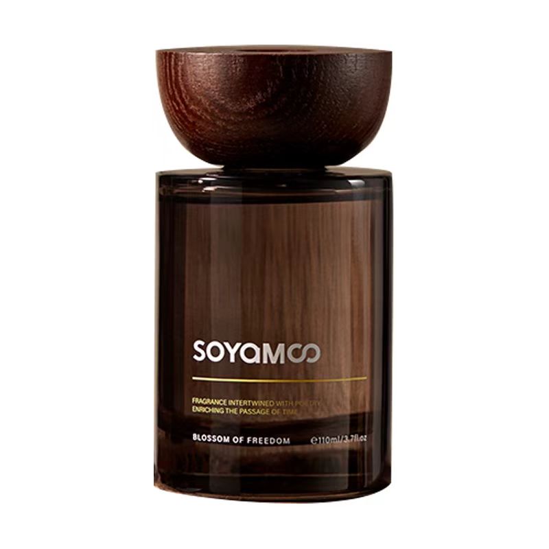 SOYAMOO《乌木沉香》木质调无火藤条香薰液家用卫生间卧室香薰