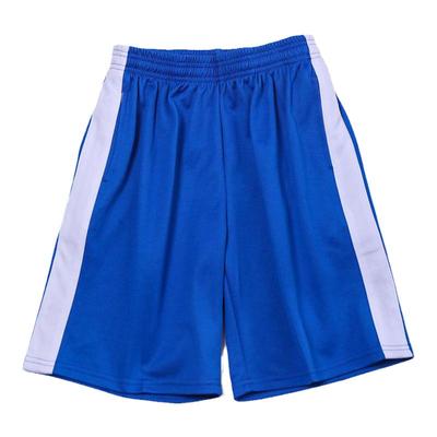 校服裤子宝蓝色一道杠宽白边短裤