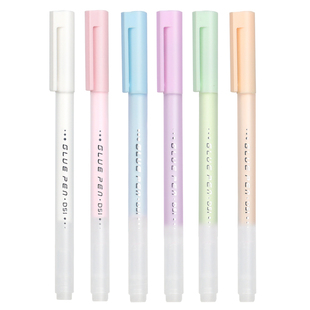 杰利笔形点点胶笔手帐专用大容量快干笔型点点胶少女心速干笔式点点胶点胶笔儿童手工咕卡贴纸做手账的双面胶