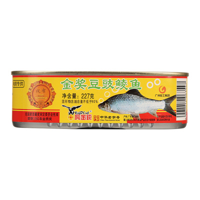 鹰金钱豆豉鲮鱼罐头下饭菜即食