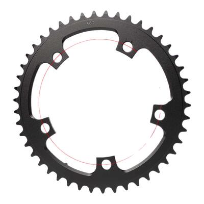 浩盟盒装公路车 折叠车牙盘片 BCD110 130MM 53T50T39T34T 齿盘片