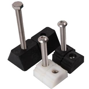 水泥漏粪板螺丝固定块固定卡母猪产床配件地脚钩t型卡吊栓方块