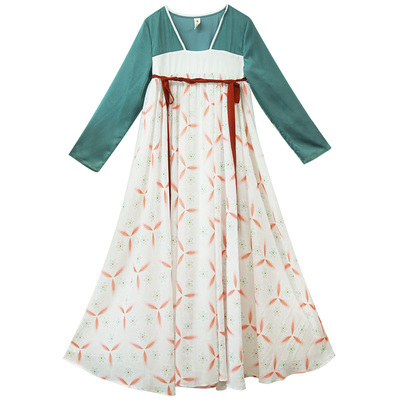 清歌唐制原创一体式春秋款汉服