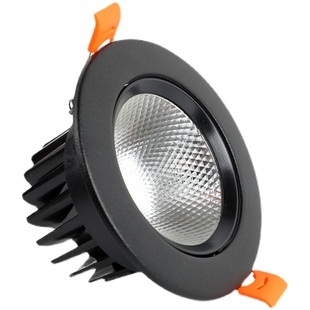 led射灯cob筒灯20w嵌入式服装店铺商用15w聚光30瓦吊顶无主天花灯