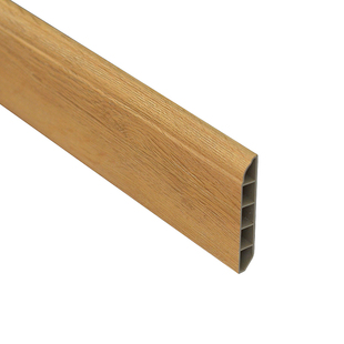 石塑踢脚线pvc地脚线8cm胶粘自粘墙角线贴脚线地脚板地板贴七角板