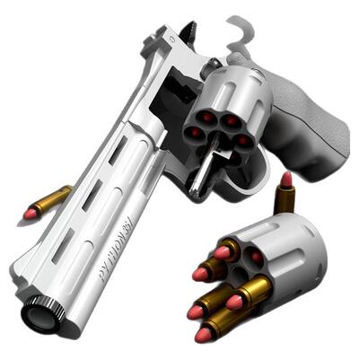 连发网红ZP5左轮高级黑科技软弹枪儿童男孩高端玩具枪网红格洛克