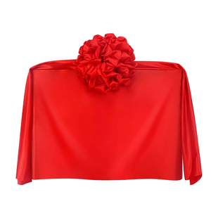 揭牌仪式红布布置大红花球牌匾道具揭幕布招牌开业绸布绸缎铜牌