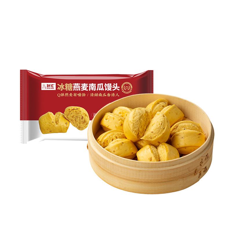 舒汇冰糖燕麦南瓜馒头510g早餐