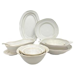 特别好看的斗笠碗汤碗复古窑变釉家用高级感陶瓷餐具面碗甜品盘