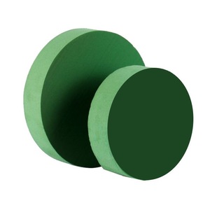 鲜花插花泥大圆大号花泥板大直径整箱强吸水干花插花泥工厂直发