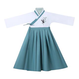 汉服男童幼儿书童中国风演出服女古装女童三字经儿童国学服小学生