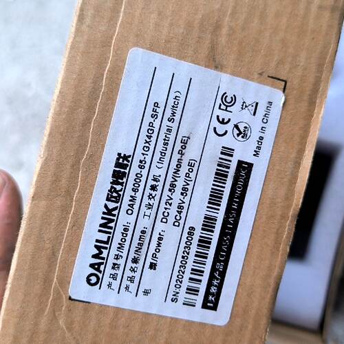 询价-OAMLINK工业交换机，型号OAM-8000-85-1GX