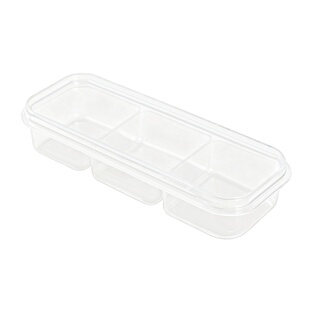 冷冻冰箱收纳盒保鲜盒分格专用密封塑料小盒子冻肉分装食品级备菜