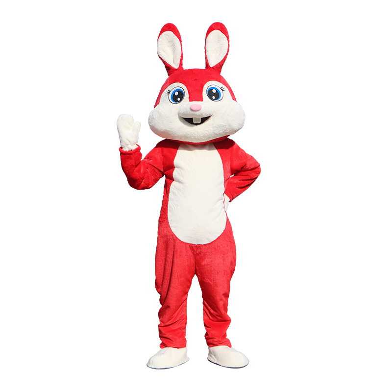 财神兔卡通人偶服装新年兔玩偶服