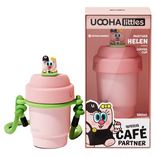 向往的生活联名款UOOHA拍档咖啡杯男女高颜值水杯便携杯子