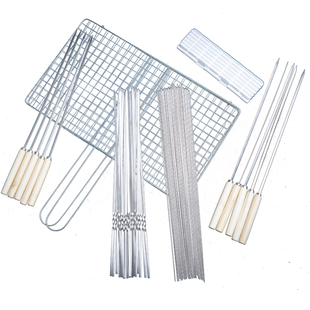 烧烤签子一次性铁签烧烤摊专用圆签子烧烤签字铁签字厂家烧烤工具