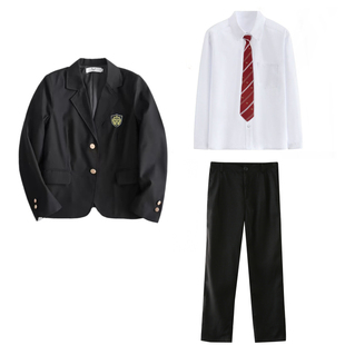初高中学生班服套装英伦学院风西装秋季运动会合唱诗朗诵演出校服
