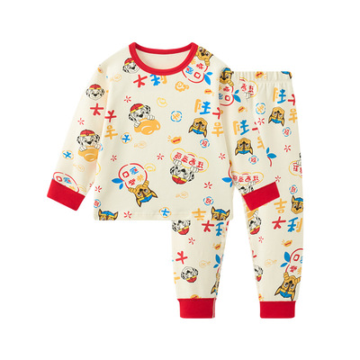 汪汪队新年服A类7A抗菌秋衣秋裤