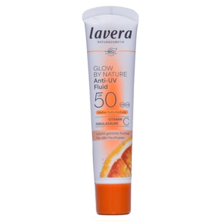 德国 拉薇lavera有机SPF50防晒霜+vc精华液+妆前乳 三合一 素颜霜