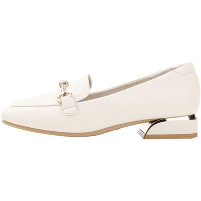 达芙妮低跟气质玛丽珍通勤单鞋女