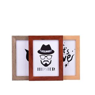 实木相框摆台相片相册框7寸6 5 8 10寸A4 A3创意简约儿童挂墙画框