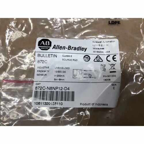 Allen Bradley接近传感器872C-N8NP12-