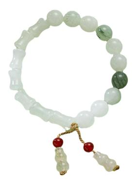 一生一石男女天山翠玉髓竹子田园