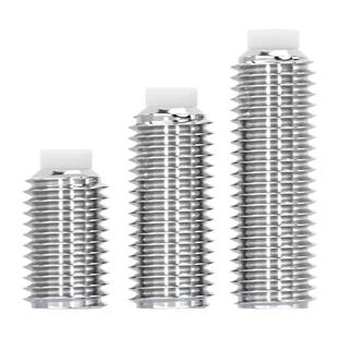 304不锈钢POM塑料柱塞紧定尼龙头胶头机米波珠缓冲螺丝钉M3M4M5M6